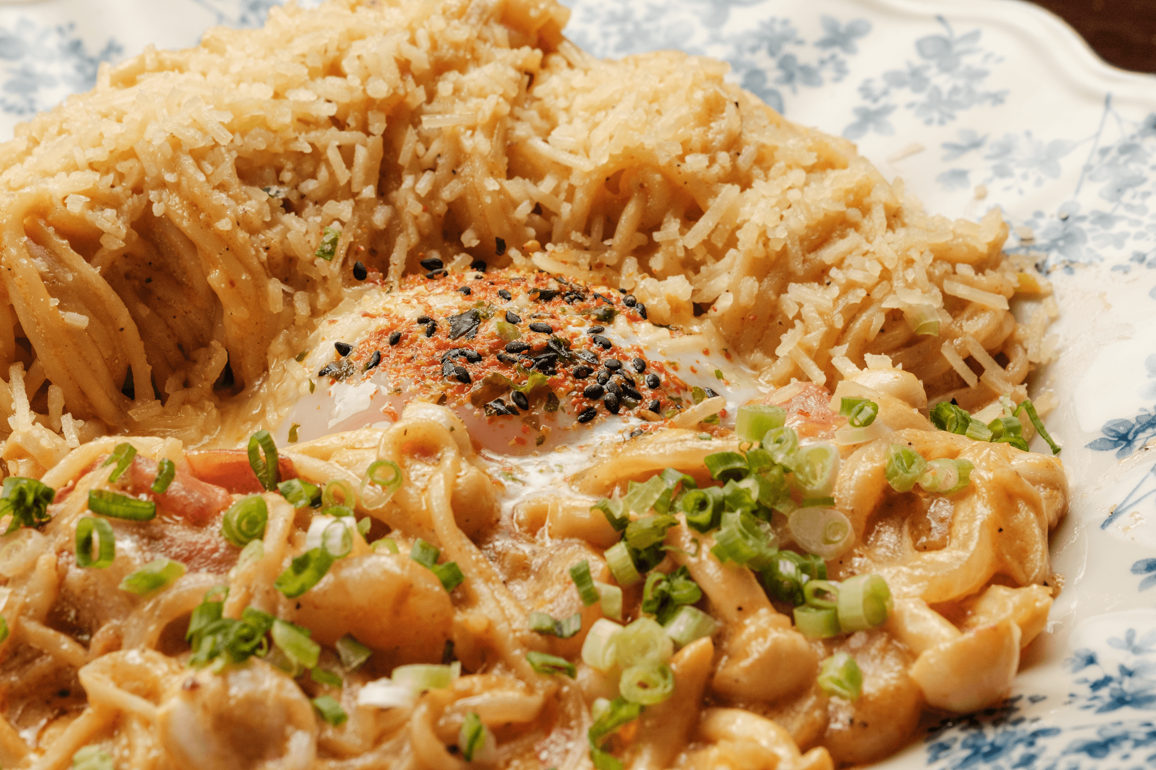 Carbonara Pasta-style Norai